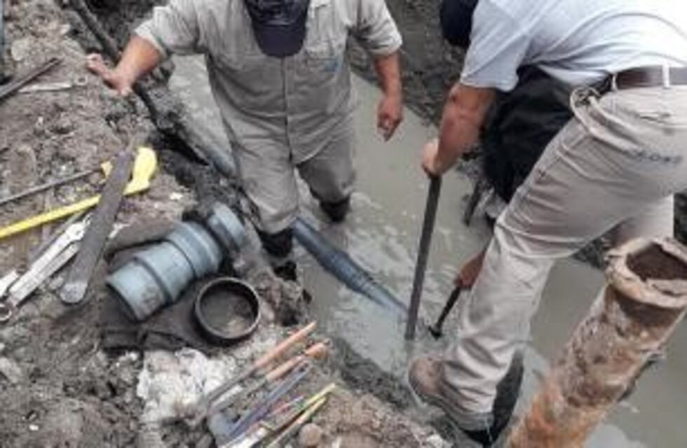 Se realizan obras de conexión a la nueva red de agua en Zona Sur de Concordia