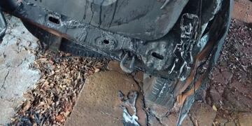 Uno de los vehículos siniestrados pertenece a Bondar y su familia\u002E