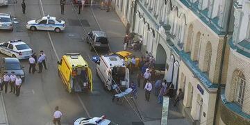 Las primeras imágenes del accidente