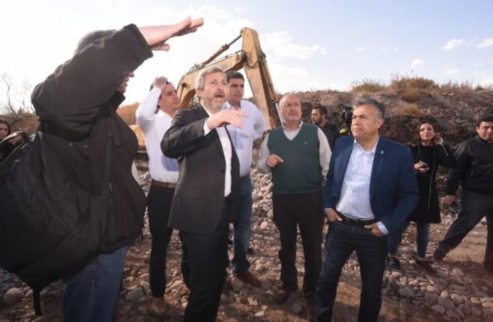 Avanza la obra hidráulica más importante de Mendoza