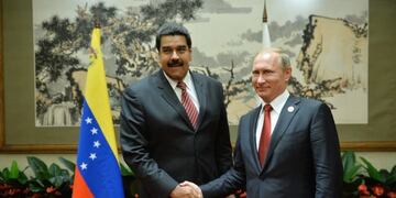 Nicolás Maduro y Vladimir Putin