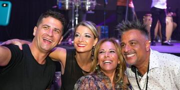 Marcelo Iripino festejó su cumpleaños en Carlos Paz