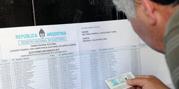 DNI habilitados para votar