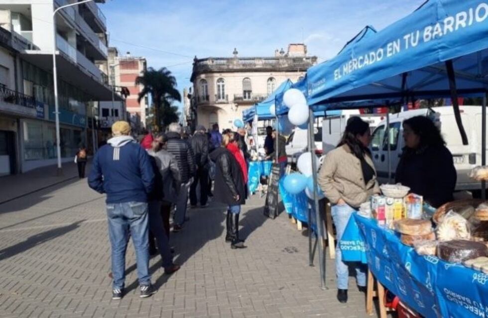 El Mercado en tu Barrio estará en la peatonal de Paraná este miércoles