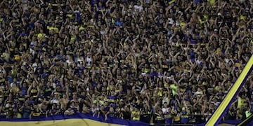 Hinchada de Boja Juniors (Foto: AFP / Alejandro Pagni)