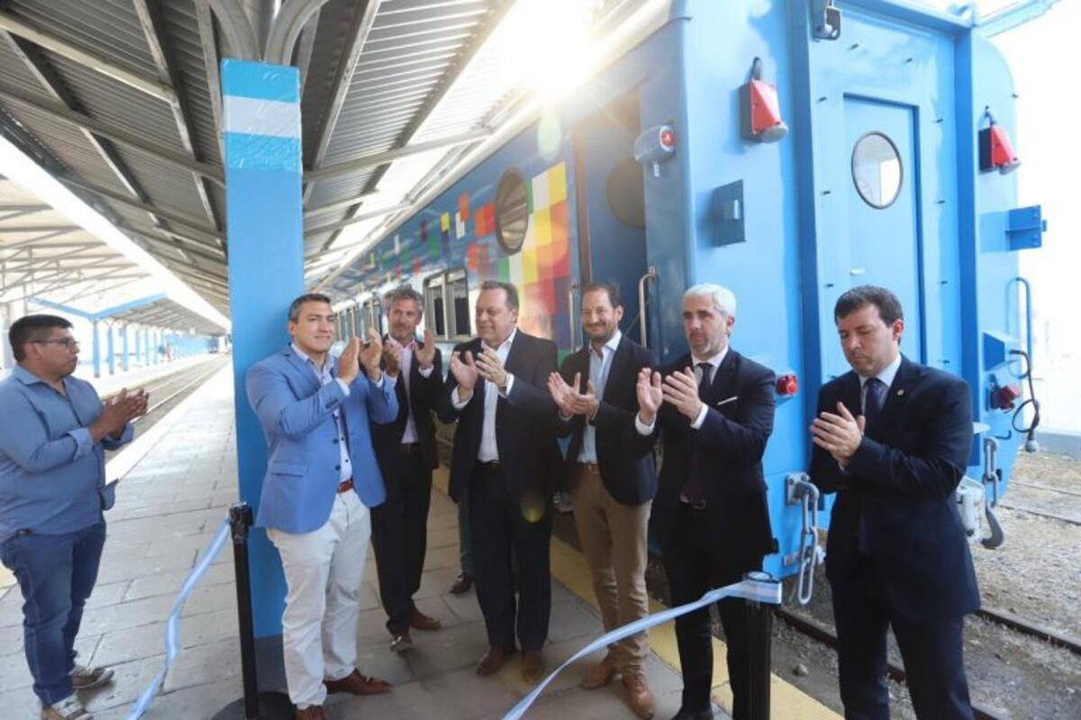 Inauguración obras en el Tren a las Nubes (Facebook Tren a las Nubes)