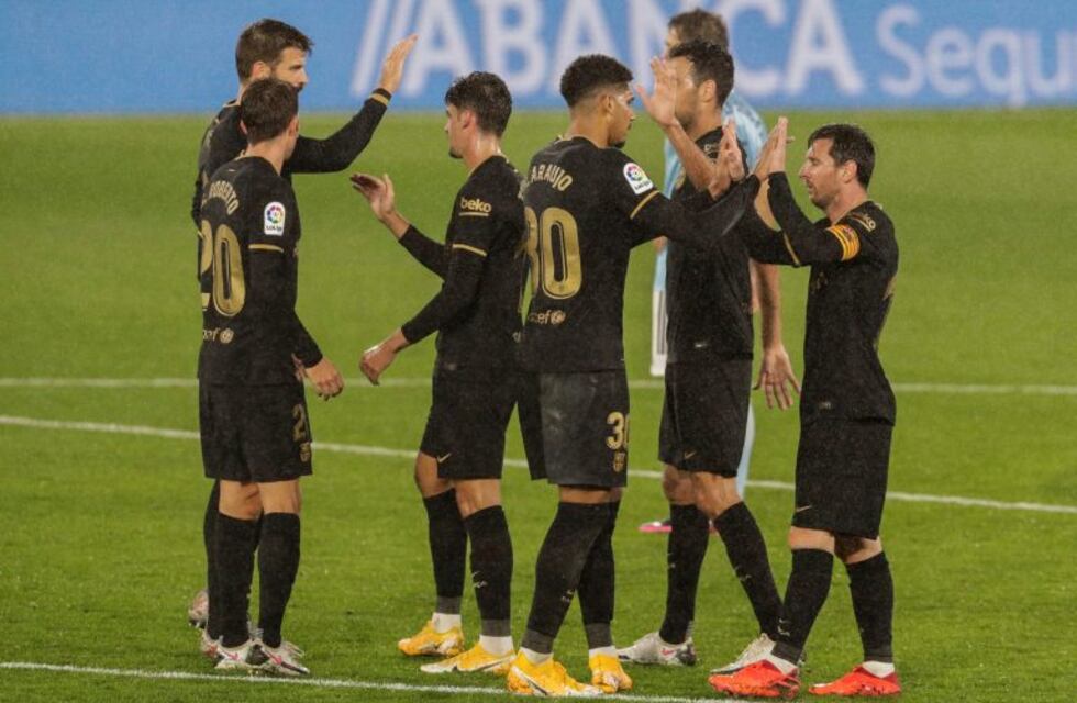 Con una gran actuación de Messi, el Barcelona goleó 3-0 al Celta por La Liga