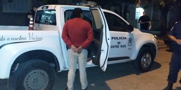 Operativo detención\nCrédito: Policía E\u002E Ríos