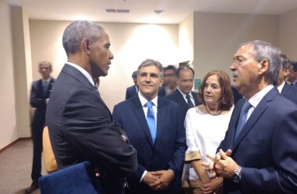 Barack Obama llegó a Córdoba en medio de un fuerte operativo de seguridad