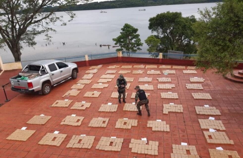 Incautan más de una tonelada de marihuana en Santa Ana