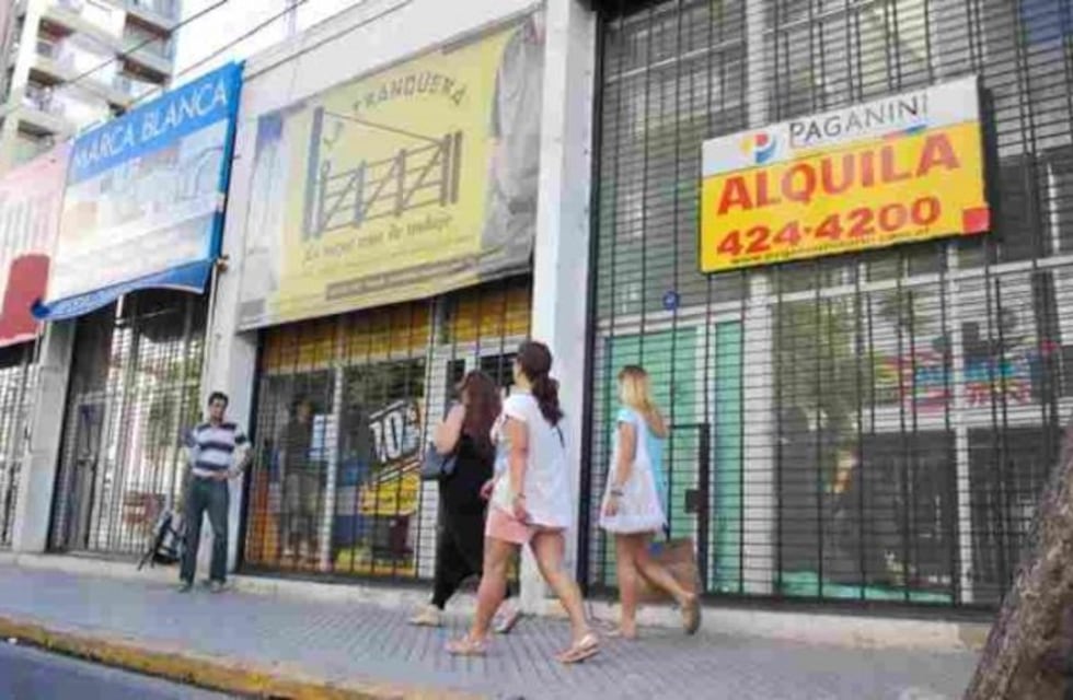 El comercio en crisis: en un año hay un 62 por ciento más de locales vacíos