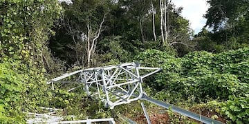 Torres sobadas en Aguaray