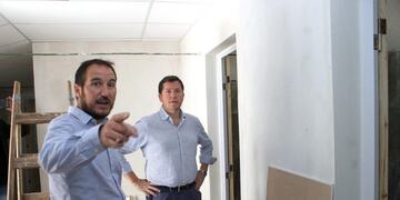 La obra de la posta policial del sector sur marcha a buen ritmo