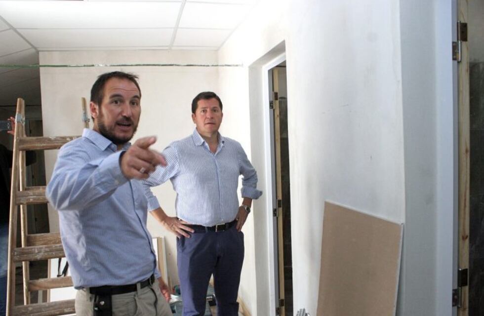 La obra de la posta policial del sector sur marcha a buen ritmo