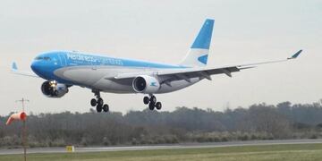 Aerolíneas Argentinas canceló los vuelos programados para el lunes (Archivo)