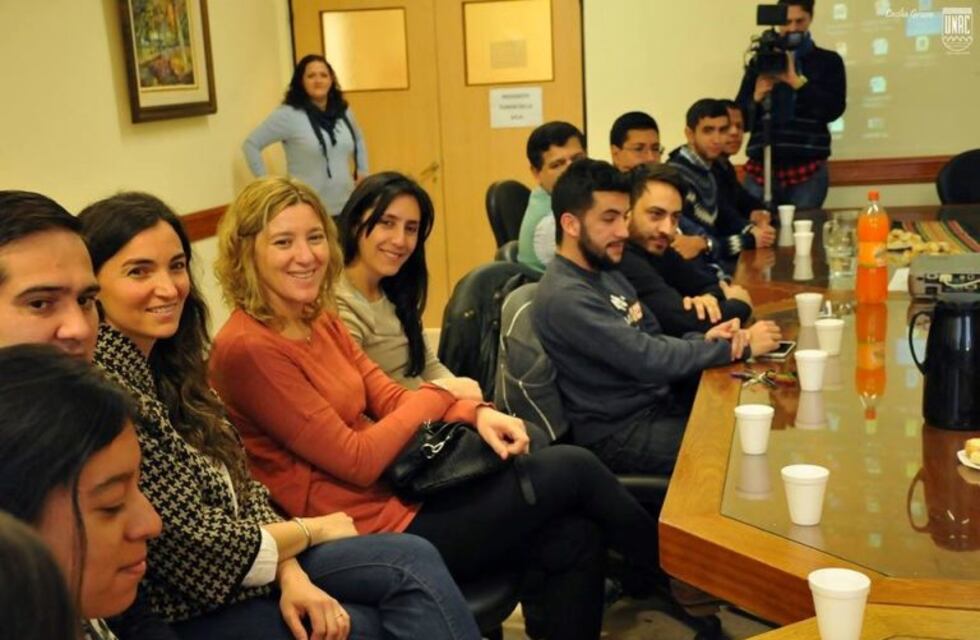 Estudiantes extranjeros fueron recibidos en la UNRC