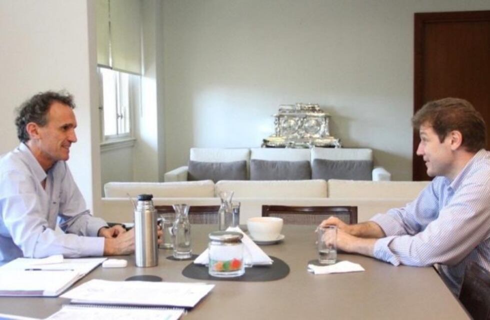 Gustavo Melella se reunió con el ministro de Obras Públicas de Nación Gabriel Katopodis
