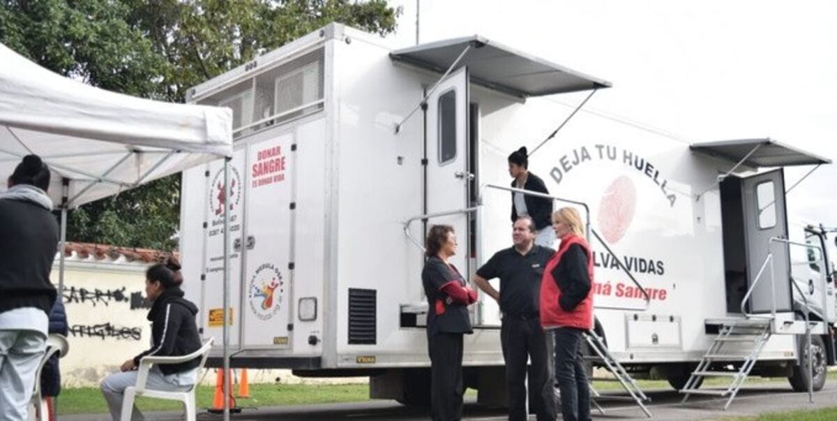 Donación de sangre en Central Norte\u002E (Twitter)