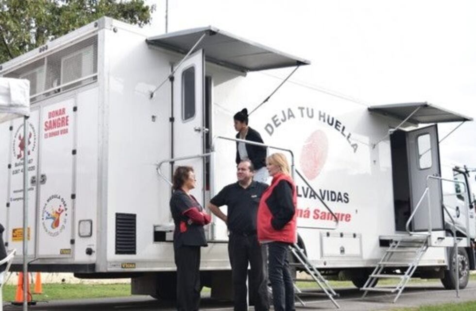 Ya se encuentra el móvil de donación de sangre en Central Norte