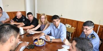 Se realizó un encuentro para delinear el operativo de seguridad de fin de año (Prensa Municipalidad de Rafaela)