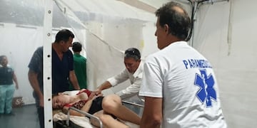 Hospital sanitario Gualeguaychú\nCrédito: H-C