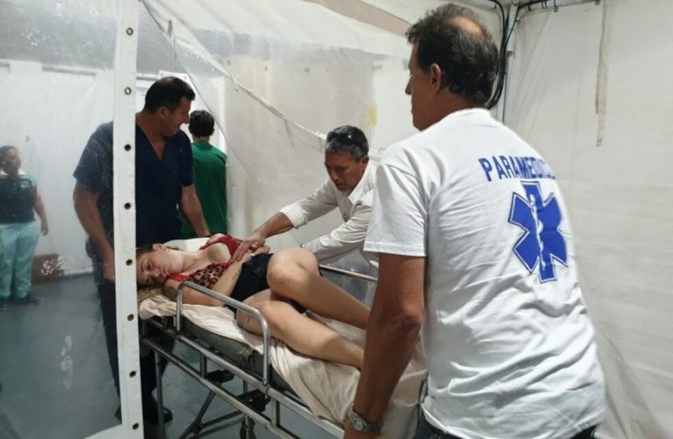 Atención Sanitaria: 80 heridos en la costanera de Gualeguaychú