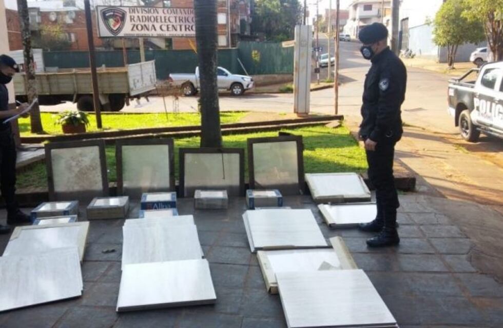 Recuperaron elementos que fueron robados de una obra en construcción