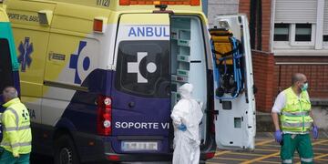 Hospital Universitario Cruces, uno de los hospitales públicos vascos de referencia para infectados por coronavirus\u002E (dpa)