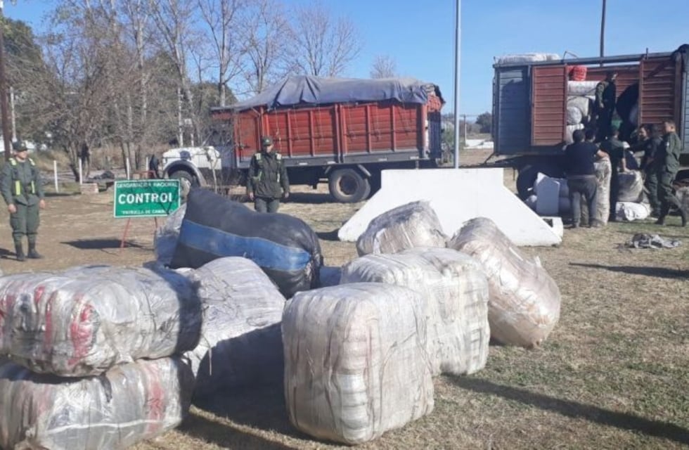 Secuestran ropa en el norte cordobés por $ 30 millones