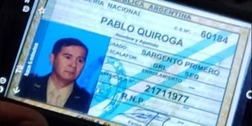 La víctima era sargento primero de gendarmería\u002E(Clarín)