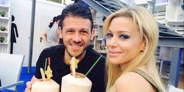 Evangelina Anderson y su familia se vistieron como alemanes para el Oktoberfest