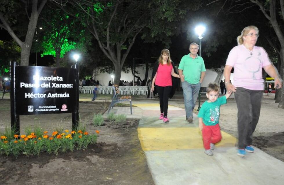 Se puso en Valor de la Plazoleta Paseo del Xanaes "Héctor Astrada" en Arroyito
