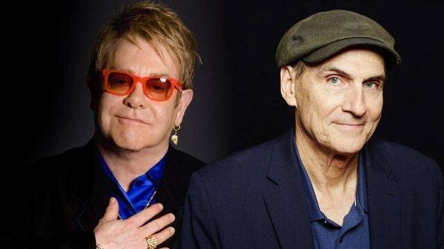 Elton John y James Taylor