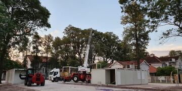 El nuevo hospital debe estar funcionando para el 24 de abril