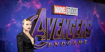 Scarlett Johansson en la premiere de Avengers: Endgame (Instagram)