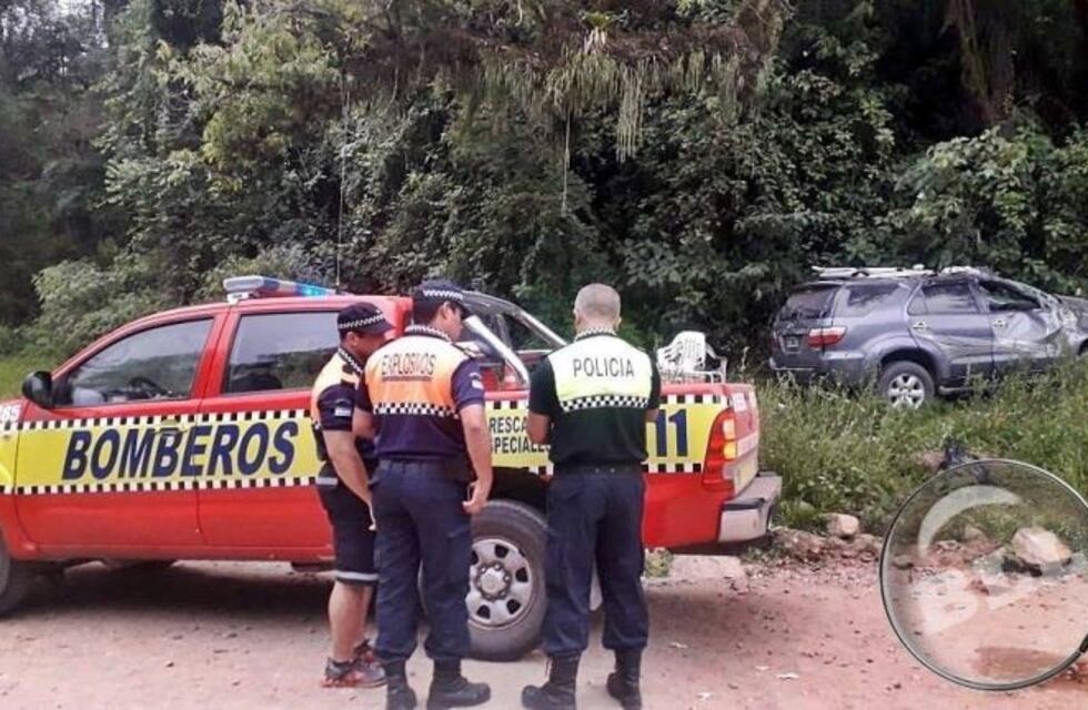 Una mujer murió tras el vuelco de su automóvil en la zona de Cochuna