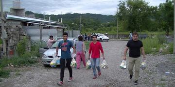 Voluntarios jujeños