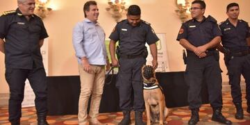 El titular de Seguridad, en a presentación del primer mes del \