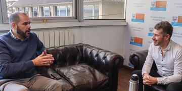 Jefe de Gabinete Leonardo Gorbacz recibió a Agustín Tita,