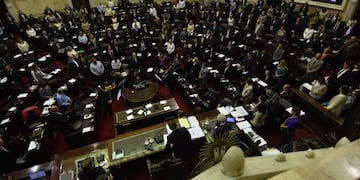 DYN23, BUENOS AIRES, SESION DE DIPUTADOS. FOTO:DYN/LUCIANO THIEBERGER ciudad de buenos aires diputados sesiona por primera vez en el au00f1o para tratar proyectos camara de diputados primera sesion de 2017 guerra de las agendas