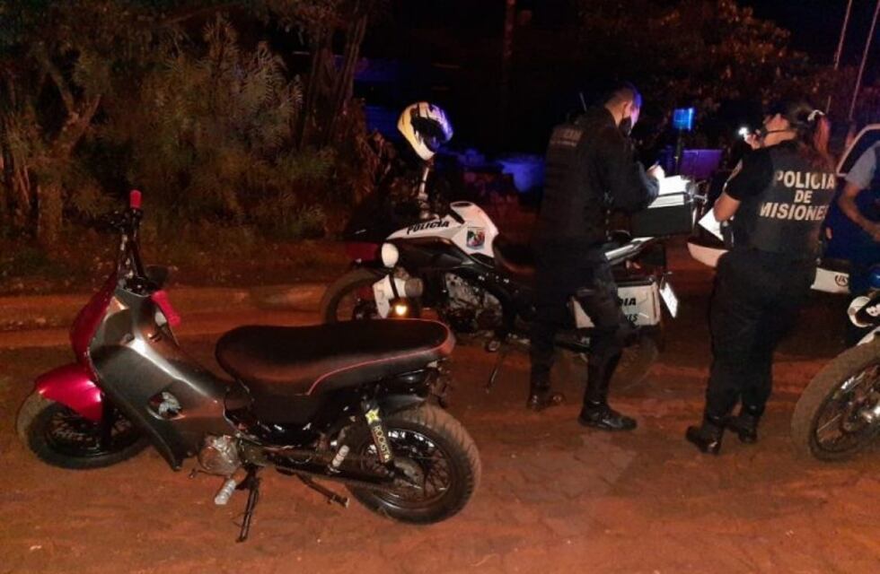 En operativos viales en la zona centro fueron retenidas seis motos