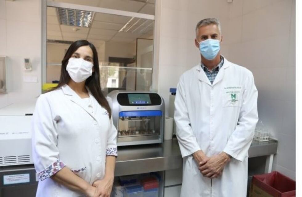 Salud incorporó un robot para agilizar el diagnóstico de Covid-19