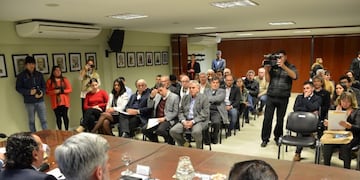 Empresarios e industriales se reunieron con funcionarios nacionales\u002E (Prensa Fechaco)