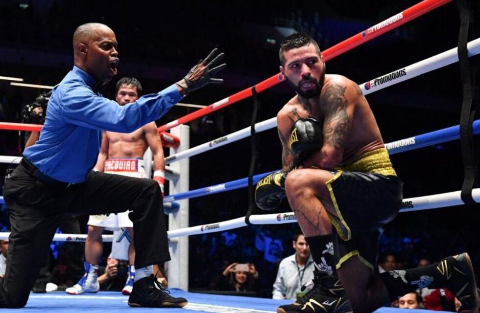 Por KOT, Lucas Matthysse perdió el título mundial welter con Pacquiao