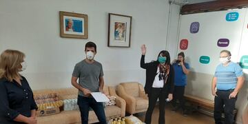 Donaciones del bloque de Cambiemos a la \