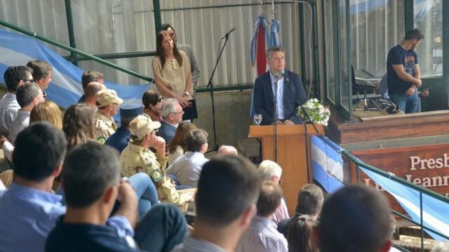 Luis Etchevehere en Gualeguaychú\nCrédito: Prensa Agricultura