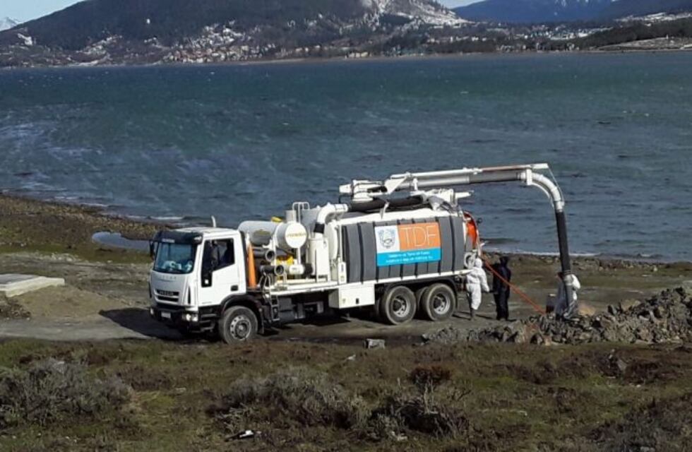 Sigue en marcha el mantenimiento del sistema sanitario de Ushuaia