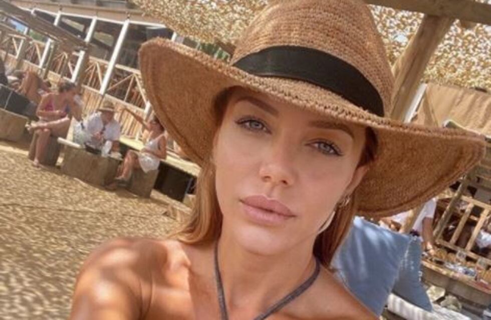 Evangelina Anderson y una "sufrida" foto en bikini que enamoró a sus seguidores