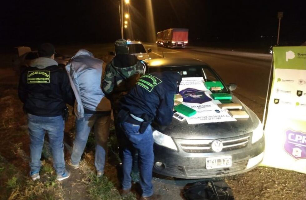 Operativo Primavera: detuvieron a un hombre con diez kilos de marihuana