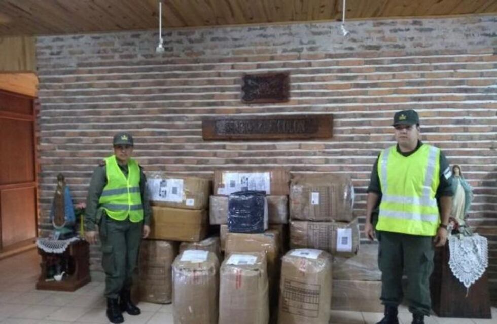 Millonario cargamento de contrabando ingresado al país fue secuestrado en Colón